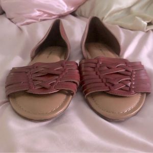 Women’s woven sandals, 6.5, boho